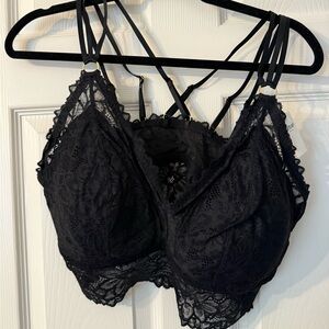 Aerie Black Lace Bralette